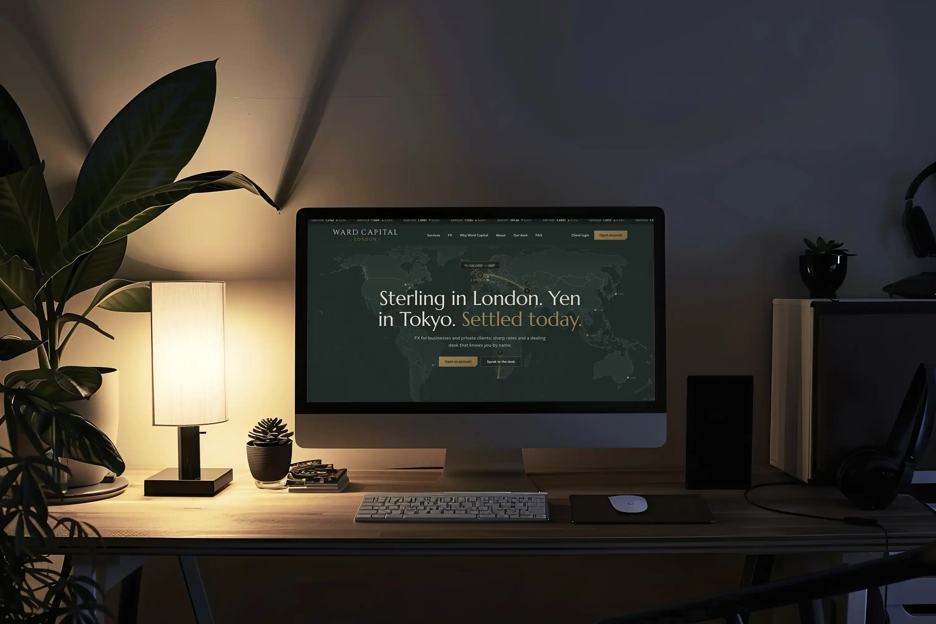 The Ward Capital London websites Flitzen built