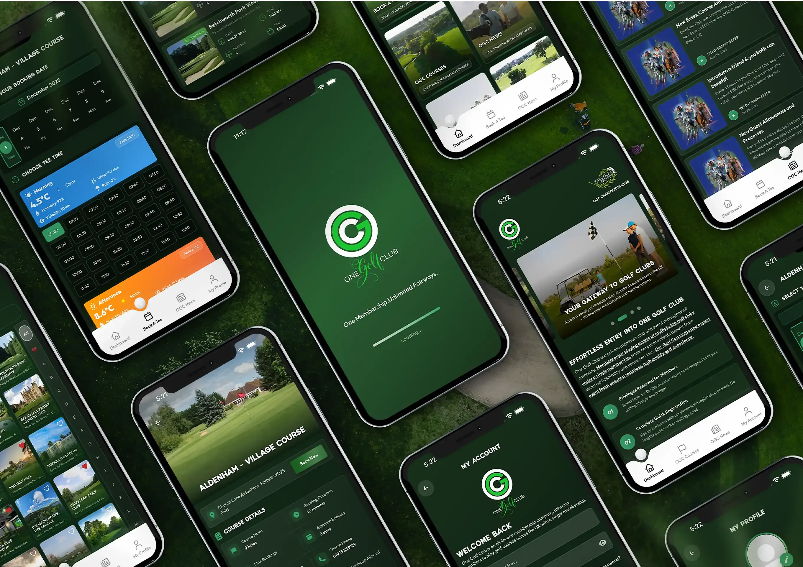 One Golf Club App