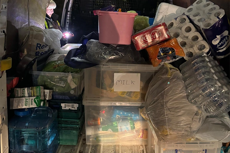 Volunteer Team Serving