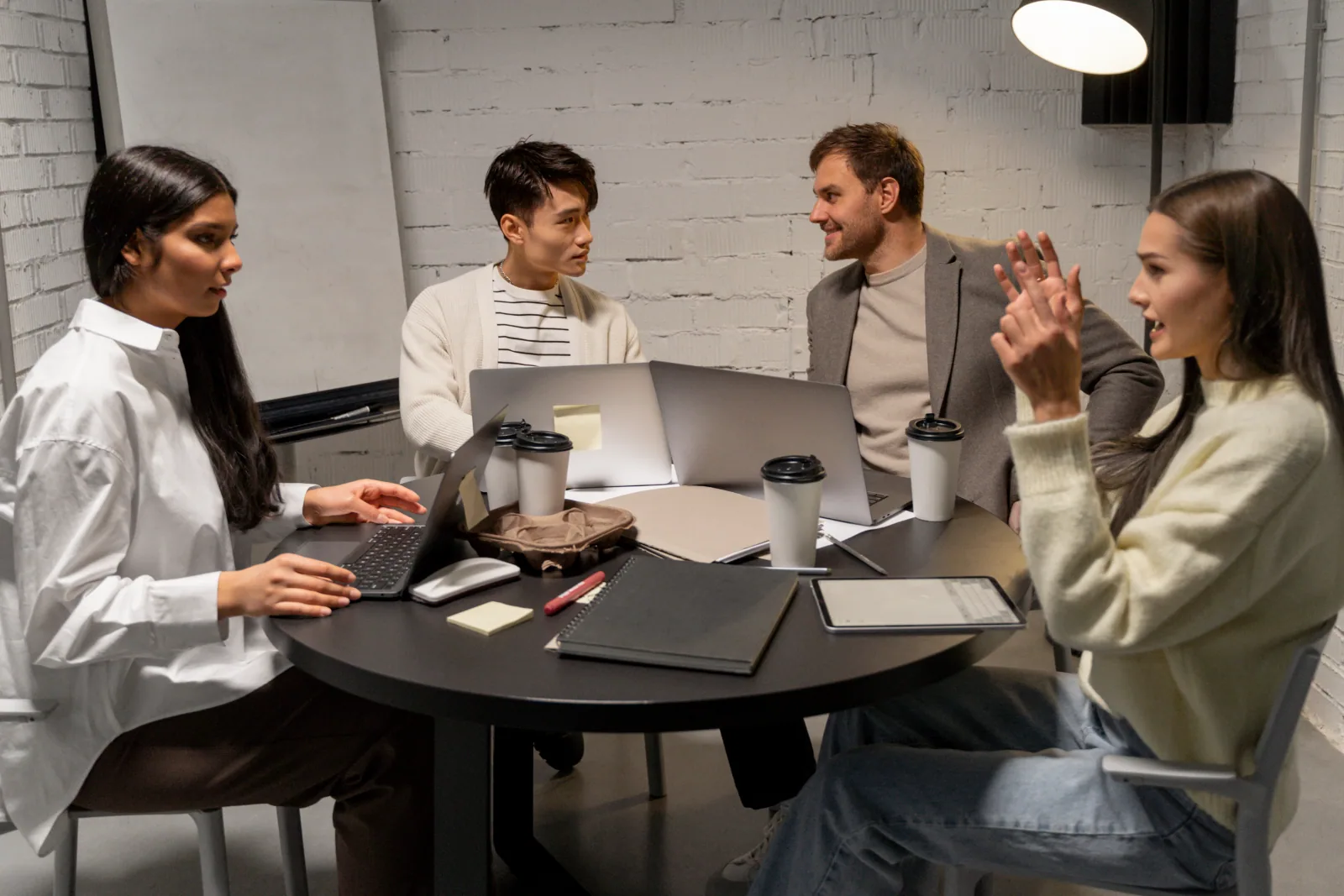 Flitzen team collaborating in the studio